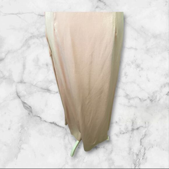 J.O.A. Just One Answer Baby Pink Wrap Dress Open Front w/Short Lining Dress. S - Picture 10 of 12